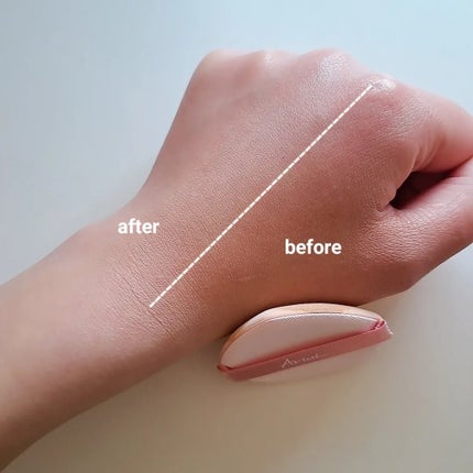 アリウル インクフェザーカバーラスティングクッション/Ariul/クッションファンデーションを使ったクチコミ(3枚目)