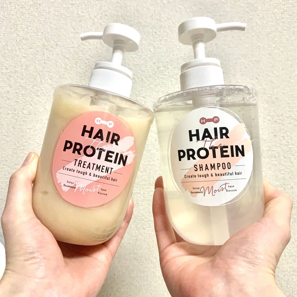 モイストシャンプー／ヘアトリートメント/ヘアザプロテイン/市販シャンプーを使ったクチコミ（1枚目）