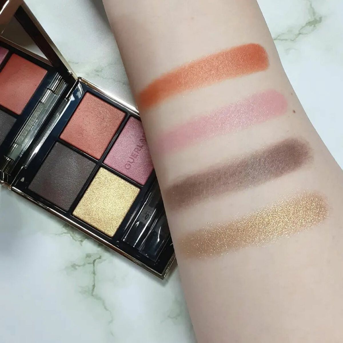 オンブル ジェ/GUERLAIN/アイシャドウパレットを使ったクチコミ(4枚目)