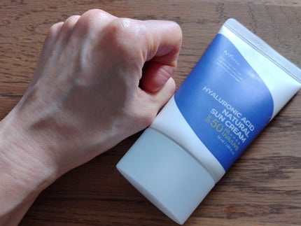 ヒアルロン酸ナチュラルUVクリーム/Isntree/日焼け止めクリームを使ったクチコミ(4枚目)