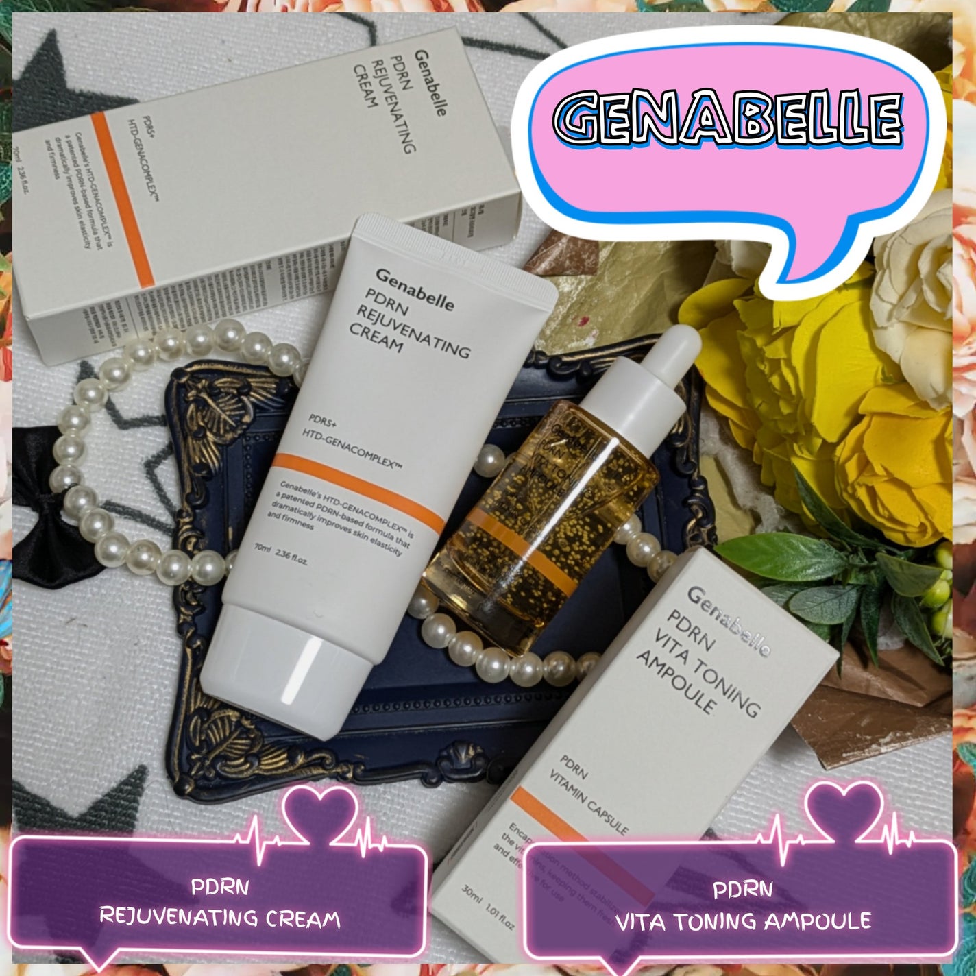 PDRNリジュビネイティングクリーム/Genabelle/フェイスクリームを使ったクチコミ(1枚目)