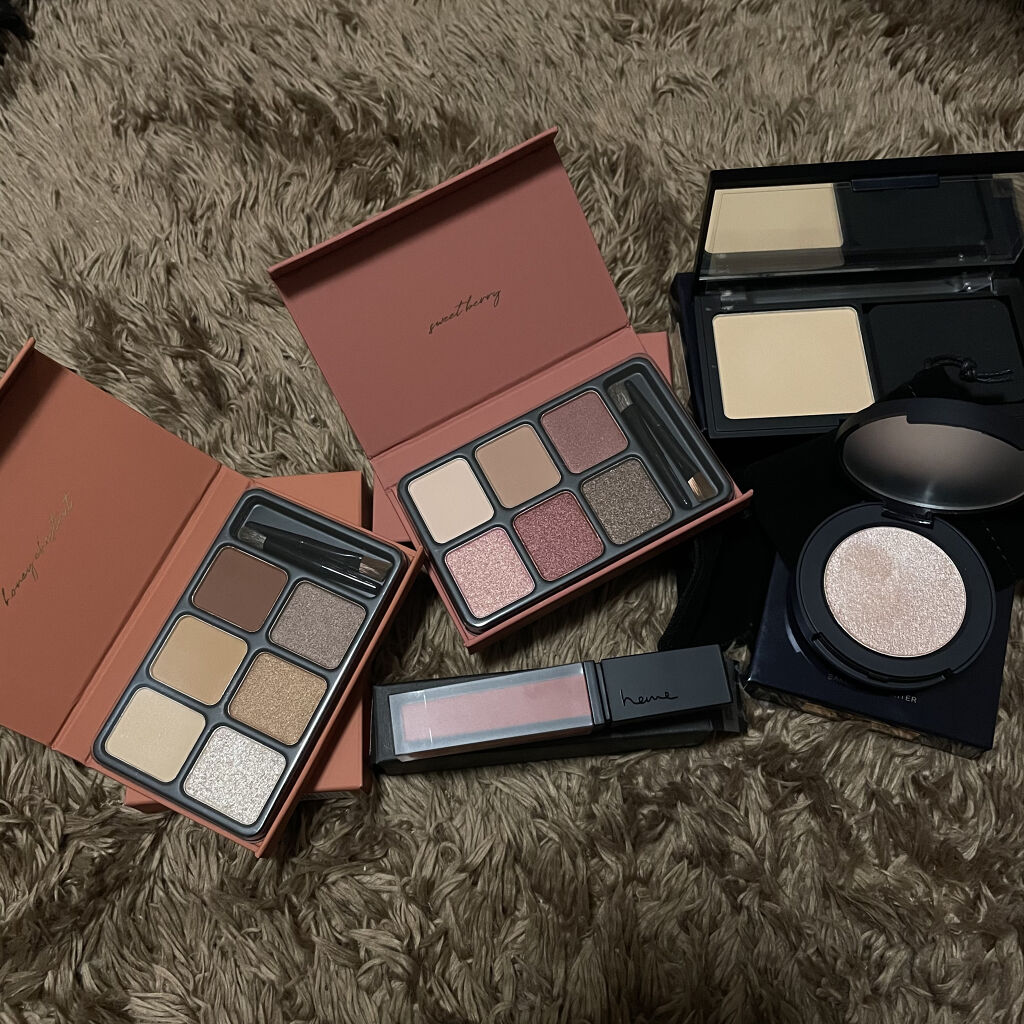 アイカラーパレット/heme/アイシャドウパレットを使ったクチコミ（1枚目）