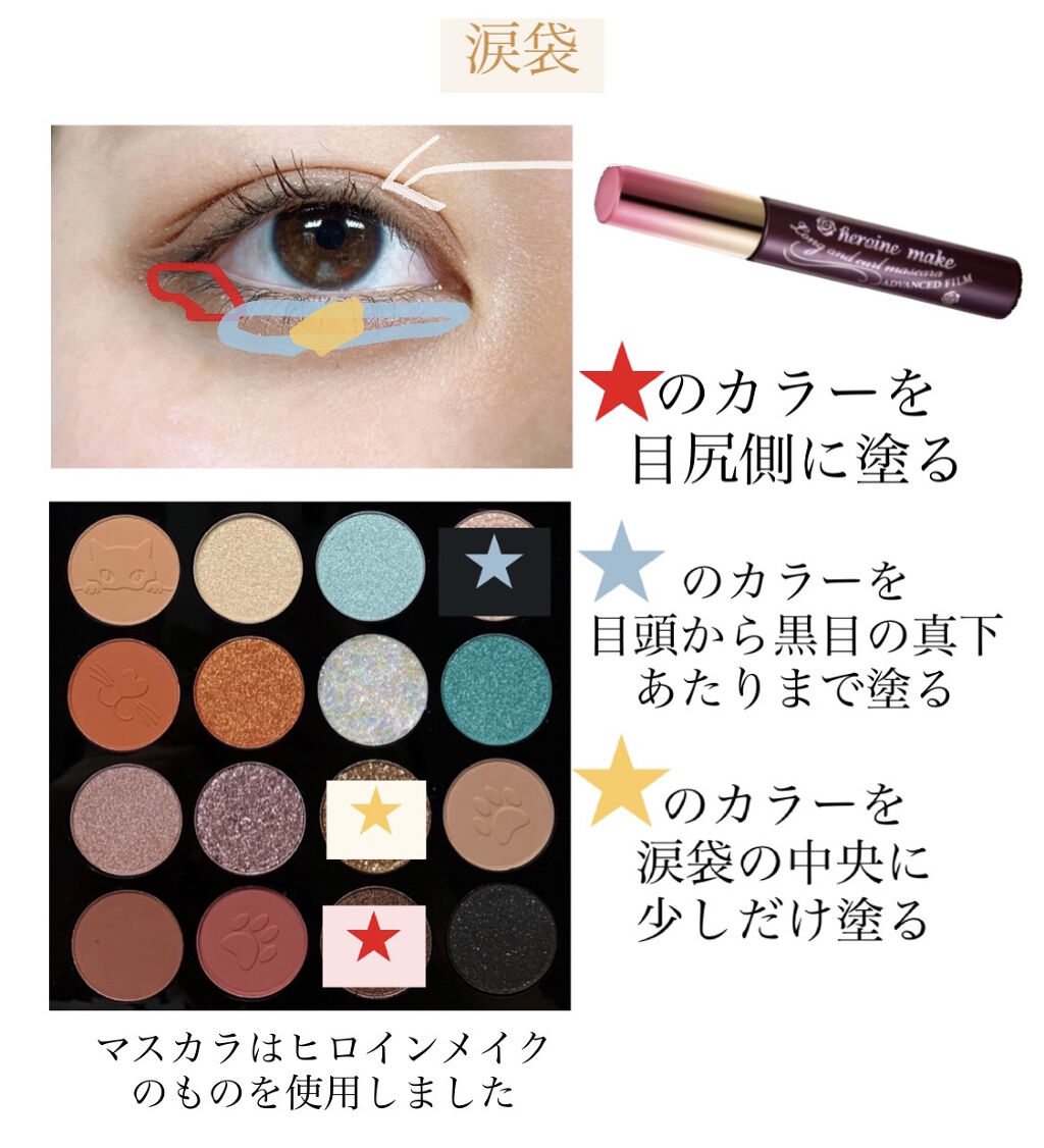 イメージ「マヤ」 アイシャドウパレット/ZEESEA/アイシャドウパレットを使ったクチコミ（2枚目）