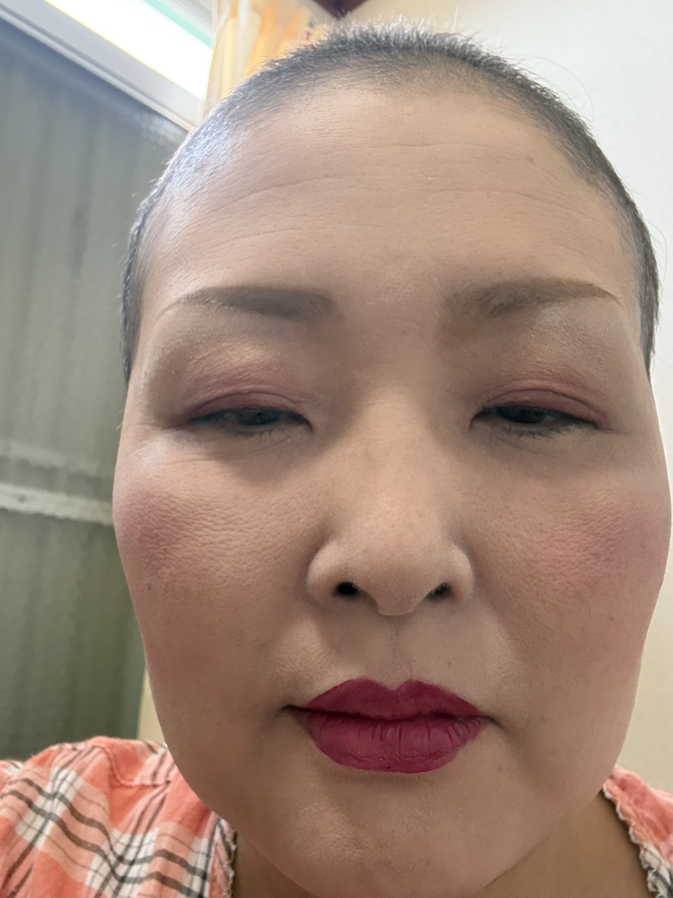 フェイス カラー(レフィル) P ソフト マジェンタ 261/shu uemura/パウダーチークを使ったクチコミ（3枚目）