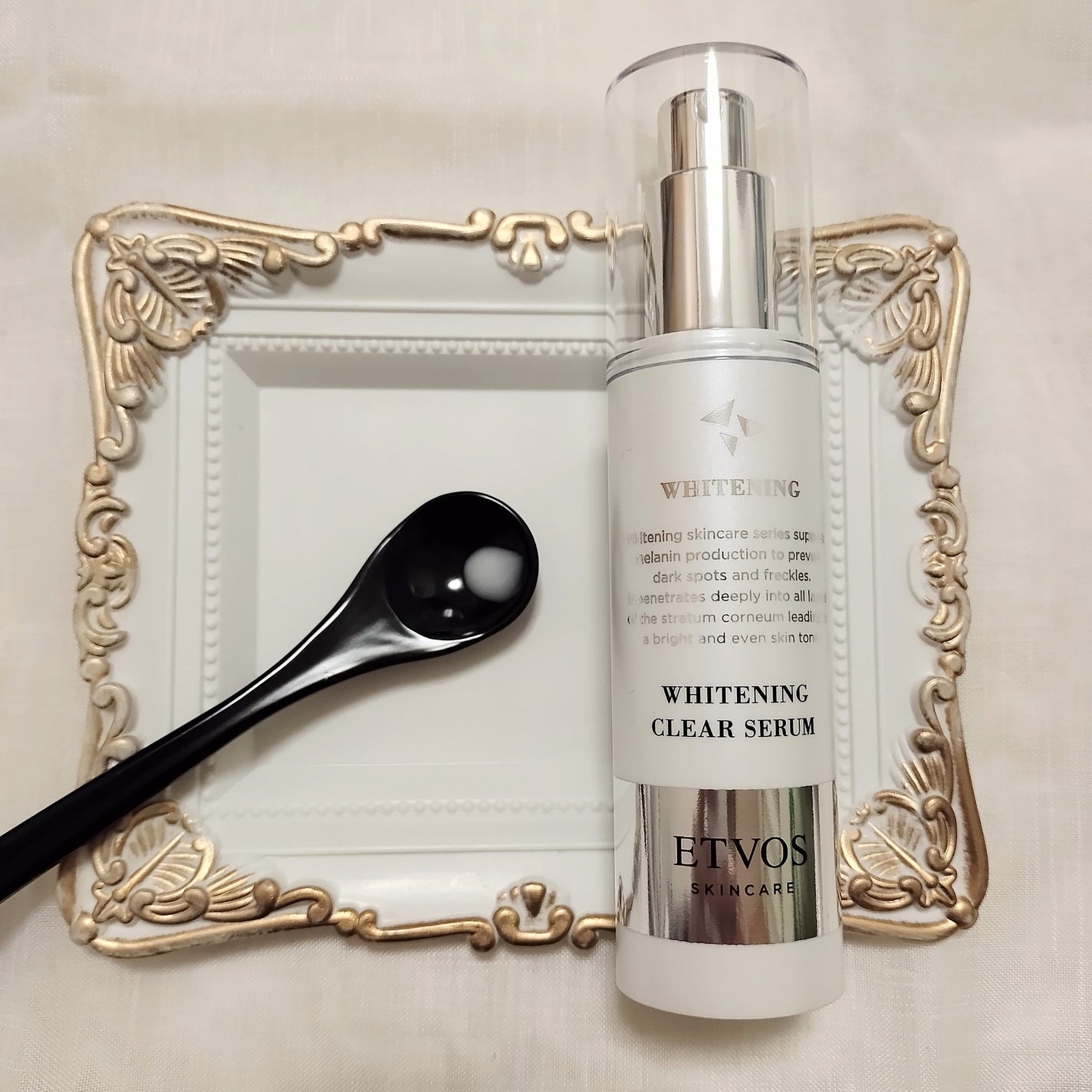 ホワイトニングクリアセラム/エトヴォス/美容液を使ったクチコミ(7枚目)