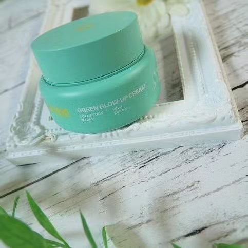 カラーフードシリーズグリーングロウアップクリーム/Tovegan/フェイスクリームを使ったクチコミ(4枚目)