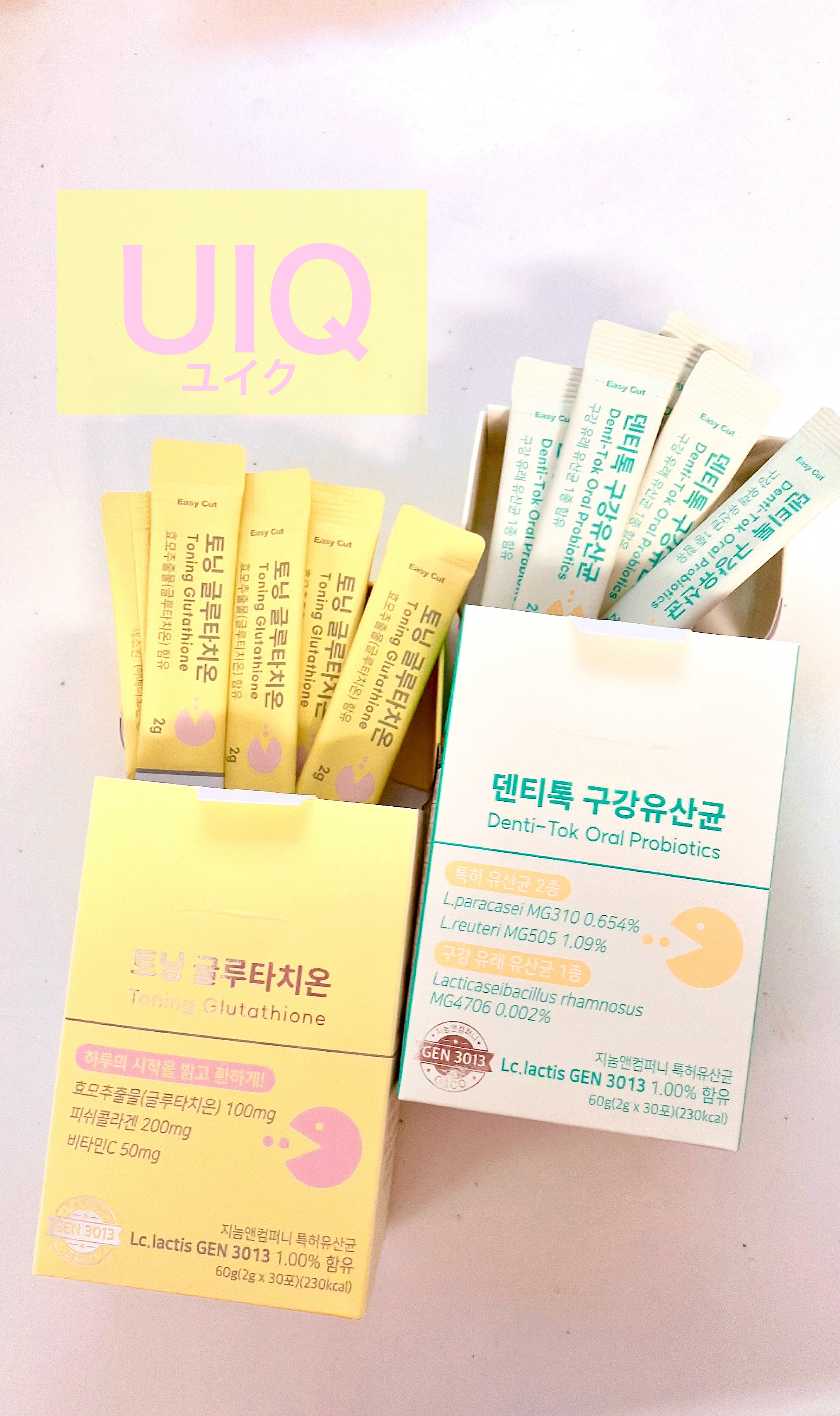 U EAT UIQ デンティ・トックオーラル乳酸菌/UIQ/美容サプリメントを使ったクチコミ（1枚目）