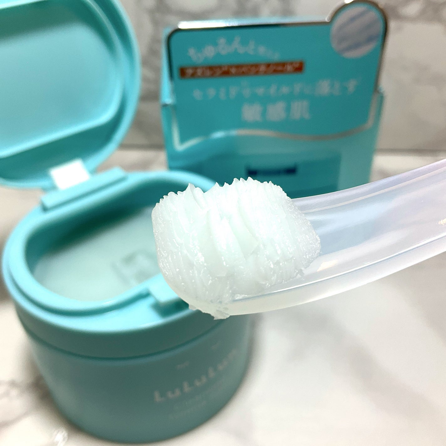 ルルルンクレンジング トーニングバーム MILD BLUE/ルルルン/クレンジングバームを使ったクチコミ(3枚目)