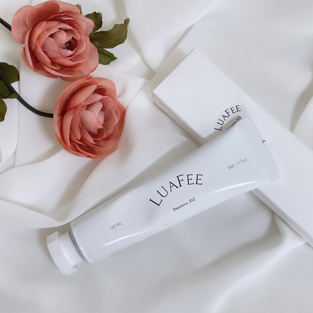 ソリッド パフューム ホワイトアプリコット/LUAFEE/練り香水を使ったクチコミ（1枚目）