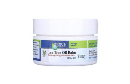 ティーツリーオイルバーム/Earth's Care/フェイスバームを使ったクチコミ(1枚目)