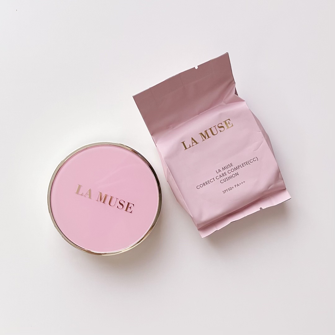 CORRECT CARE COMPLETE CC CUSHION/ラミューズ/クッションファンデーションを使ったクチコミ（3枚目）