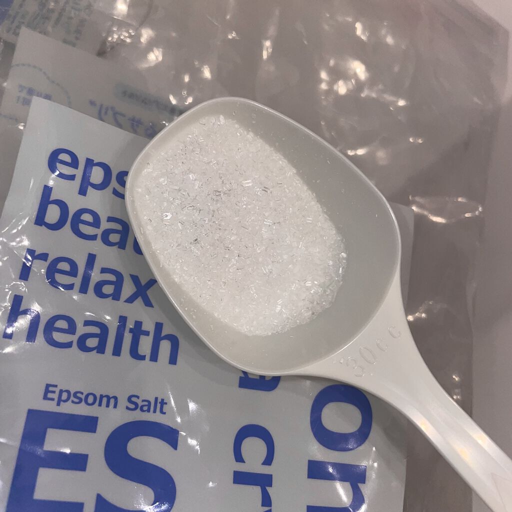 シークリスタルス エプソムソルト オリジナル/sea crystals/無機塩系入浴剤を使ったクチコミ（3枚目）
