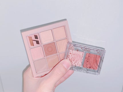 グリッタースノー エアームースアイズパレット/ETUDE/アイシャドウパレットを使ったクチコミ(1枚目)