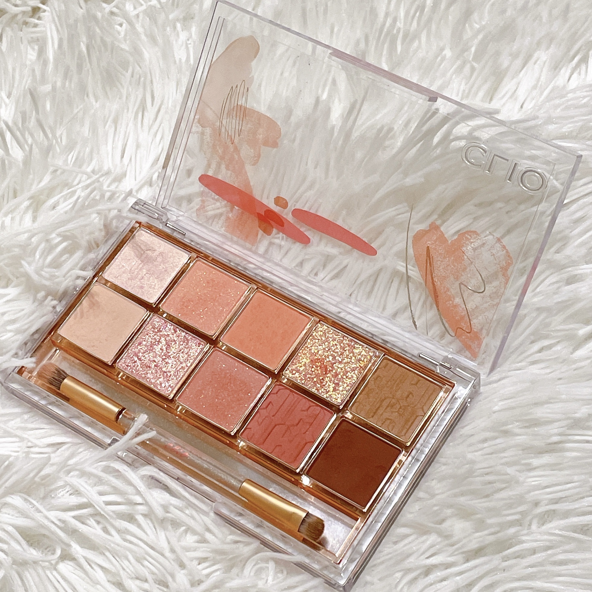 プロ アイ パレット 15 SPRING SUNSHINE ON CANVAS/CLIO/アイシャドウパレットを使ったクチコミ（2枚目）