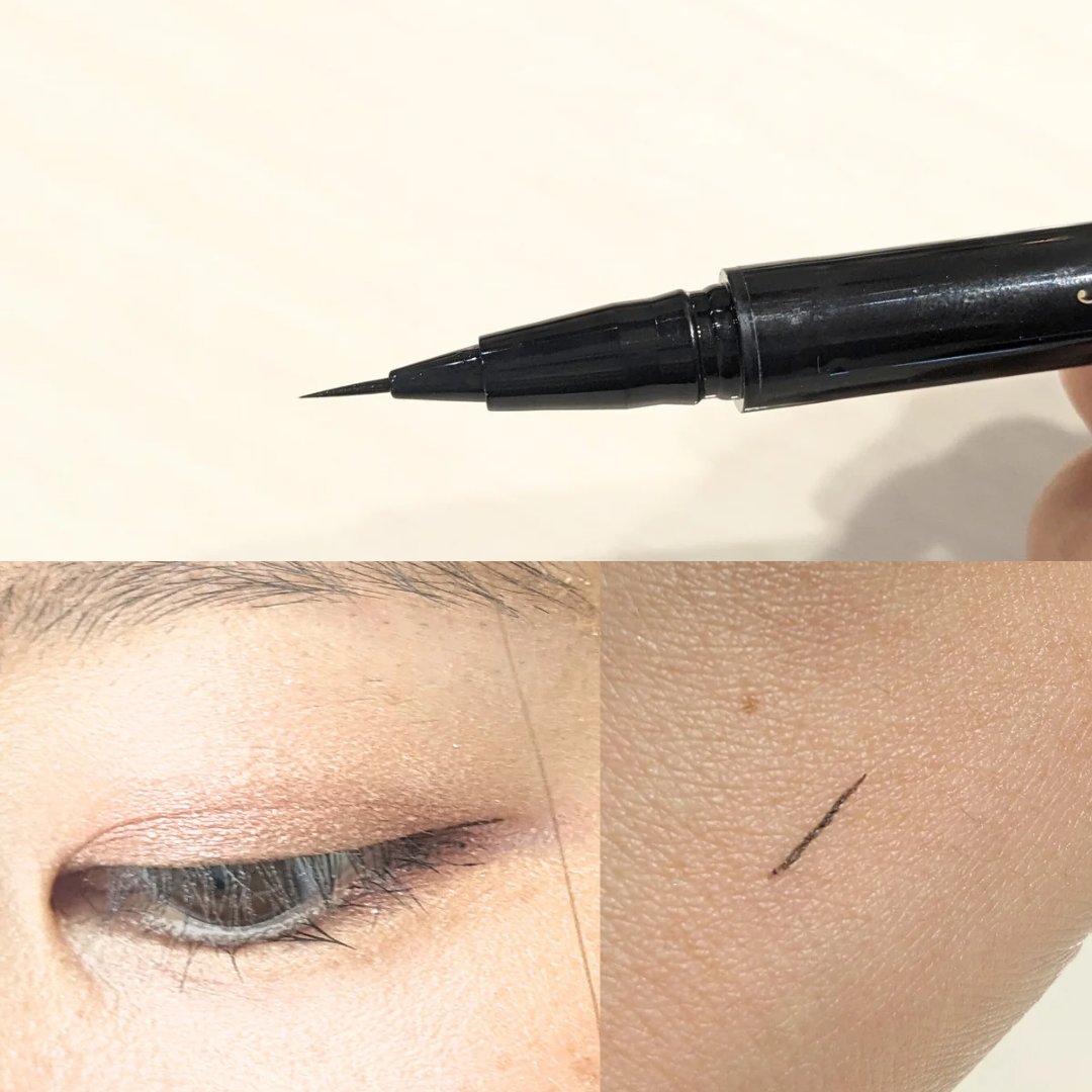 エクストラシャープ リキッドライナー/Visée/リキッドアイライナーを使ったクチコミ（3枚目）