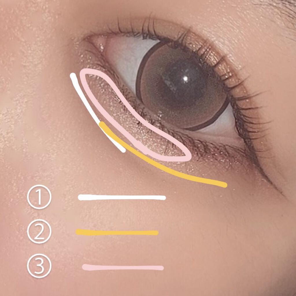 トーンアップアイシャドウ/CEZANNE/アイシャドウパレットを使ったクチコミ（3枚目）