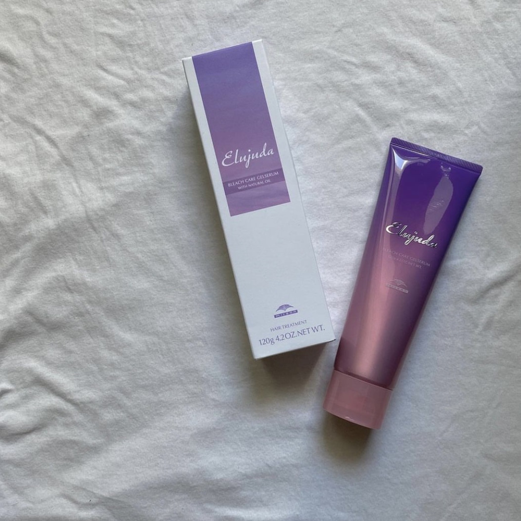 エルジューダ ブリーチケア ジェルセラム/ミルボン/洗い流すヘアトリートメントを使ったクチコミ（1枚目）