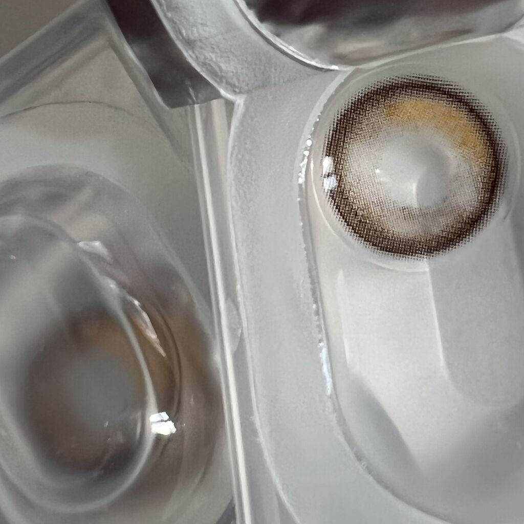 ORIANA EDGE+1DAY/蜜のレンズ/ワンデー（１DAY）カラコンを使ったクチコミ（3枚目）