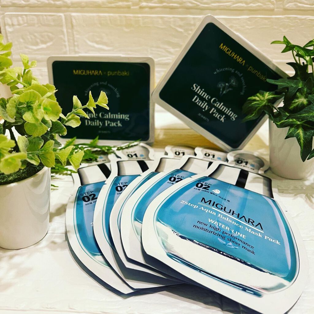 2Step Aqua Balance Mask Pack /MIGUHARA/シートマスク・パックを使ったクチコミ（2枚目）