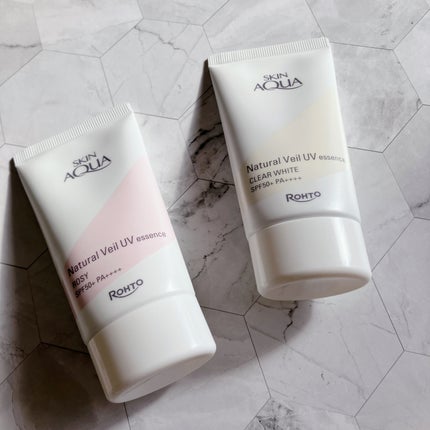 ナチュラルベールUVエッセンス/スキンアクア/日焼け止めクリームを使ったクチコミ(2枚目)