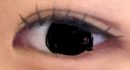 メタルックマスカラ/キャンメイク/マスカラを使ったクチコミ(2枚目)