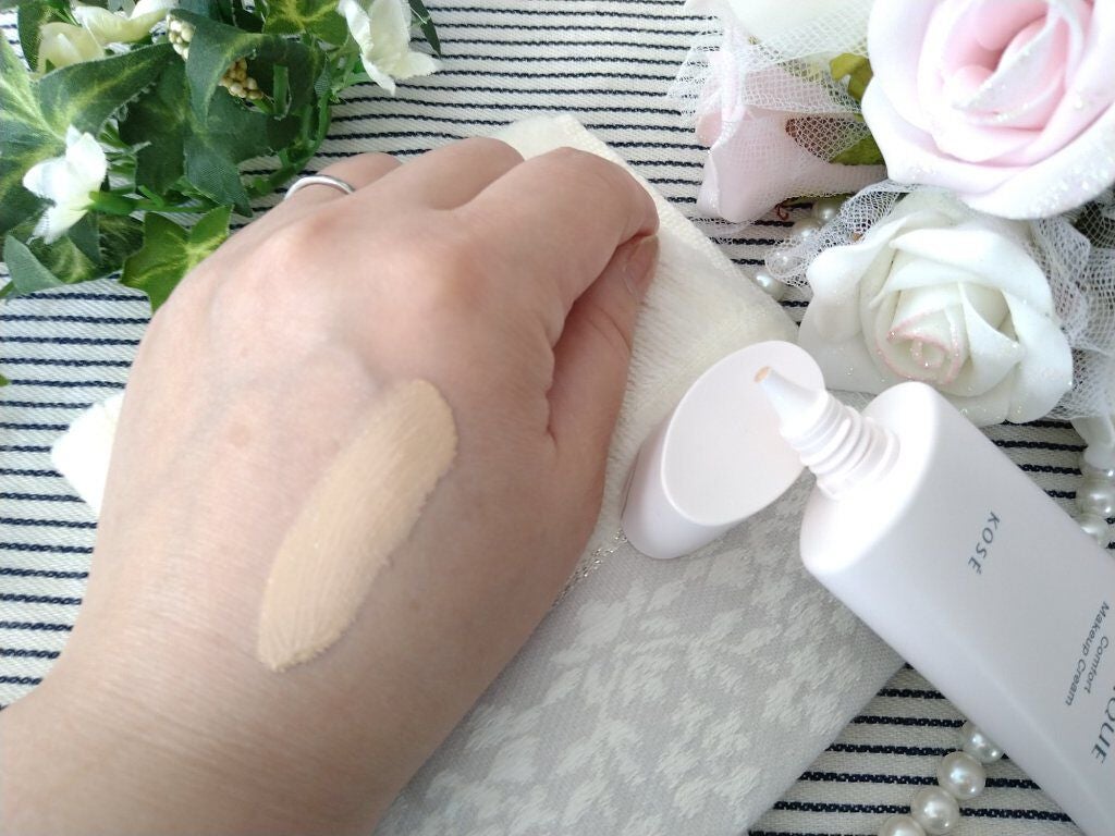 コンフォート メイククリーム〈色つき美容クリーム〉/ESPRIQUE/化粧下地を使ったクチコミ(4枚目)