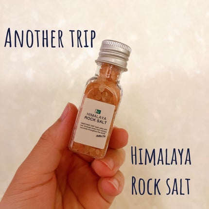 ヒマラヤ ロックソルト/アナザートリップ/入浴剤を使ったクチコミ(1枚目)