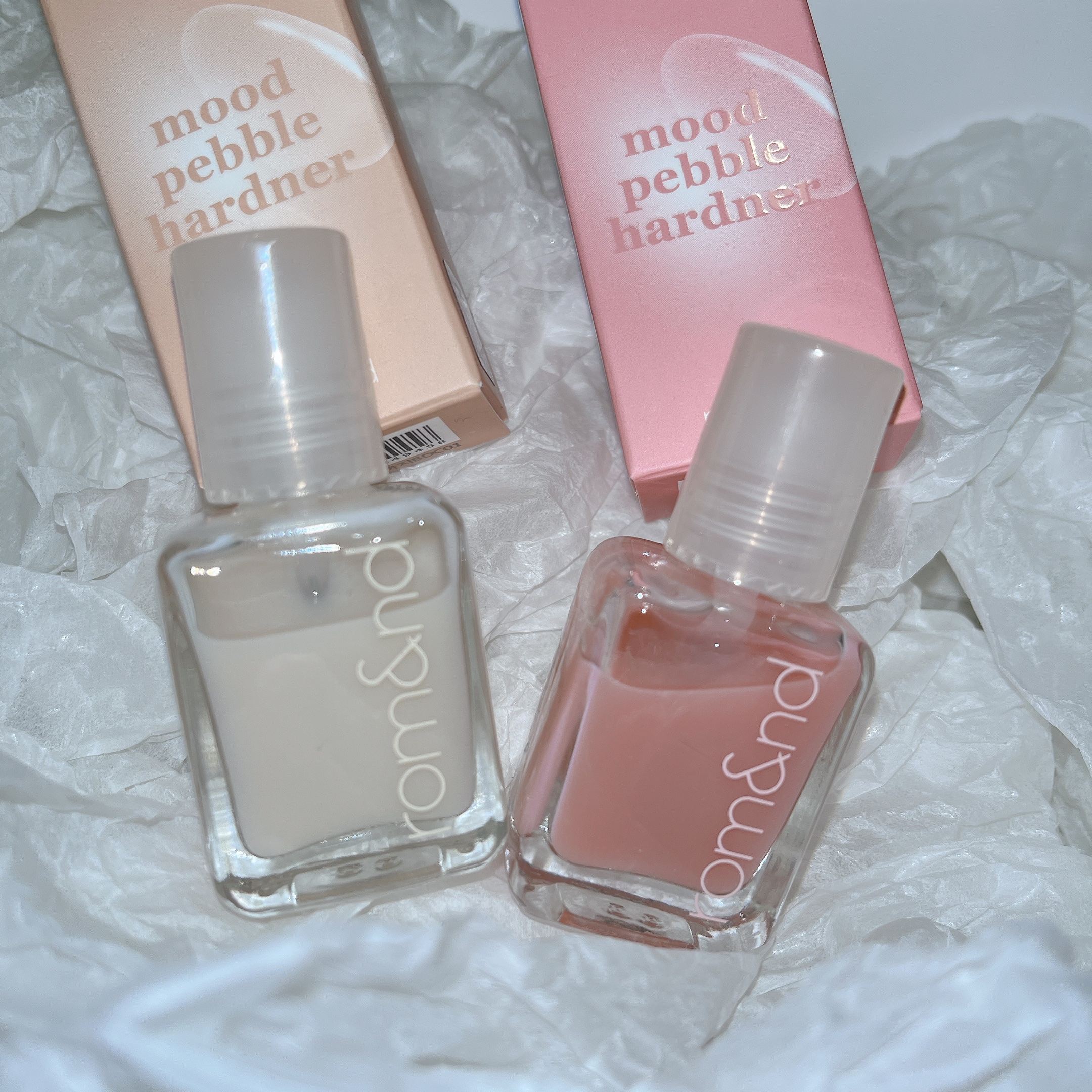 ムードペブル ネイル ハードナー 04 Berry barrier/rom&nd/マニキュアを使ったクチコミ（1枚目）