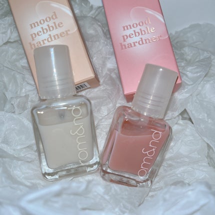 ムードペブル ネイル ハードナー 04 Berry barrier/rom&nd/マニキュアを使ったクチコミ(1枚目)