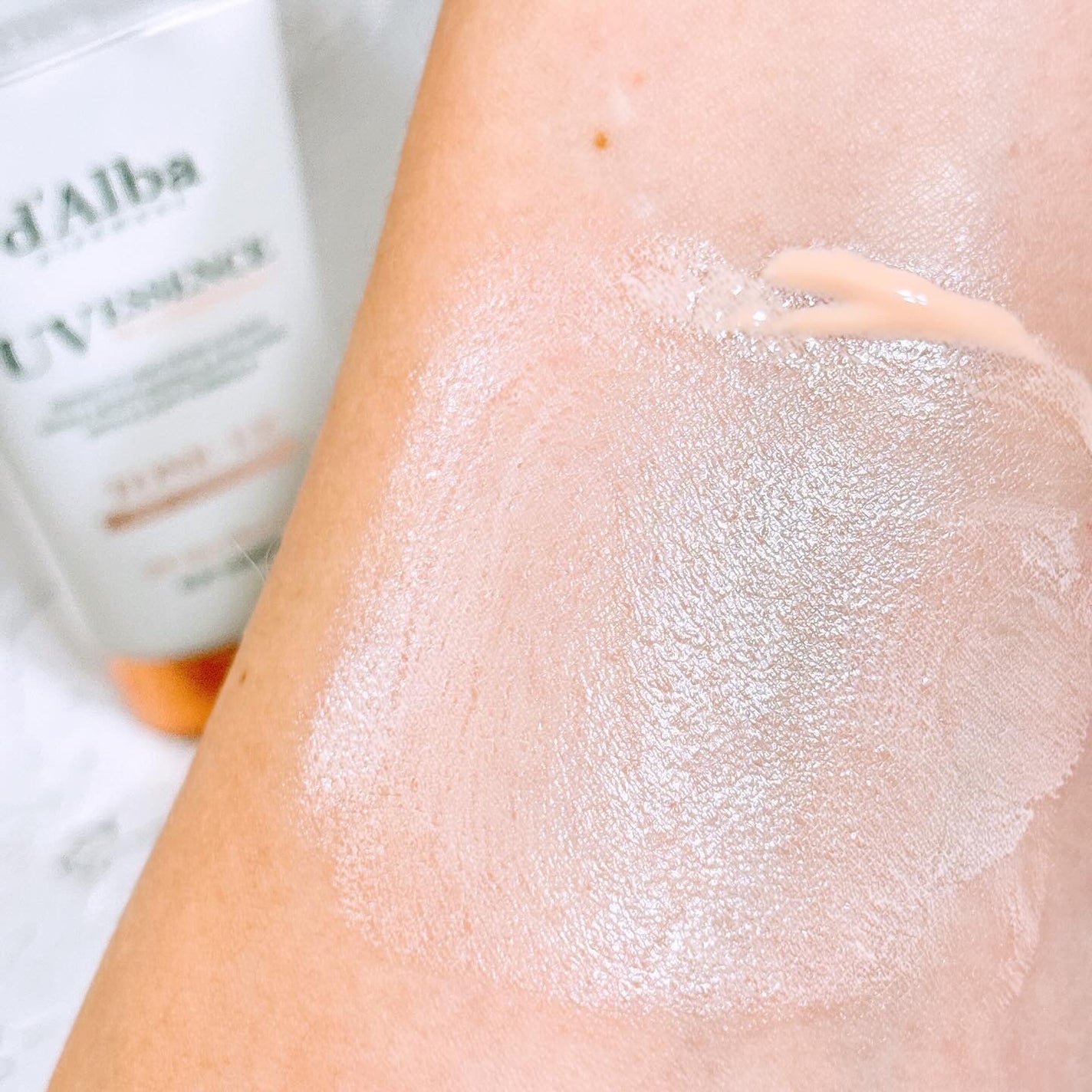 ウォータフルトーンアップサンクリーム/ダルバ/日焼け止めクリームを使ったクチコミ(4枚目)