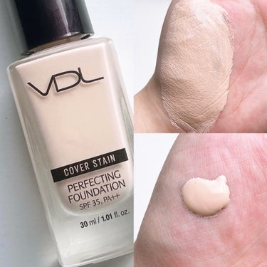 PERFECTING LAST FOUNDATION（パーフェクティングラストファンデーション） M01/VDL/リキッドファンデーションを使ったクチコミ（2枚目）