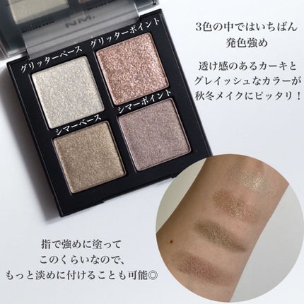 COLORFUL EYE PALETTE/NAMING./アイシャドウパレットを使ったクチコミ(3枚目)