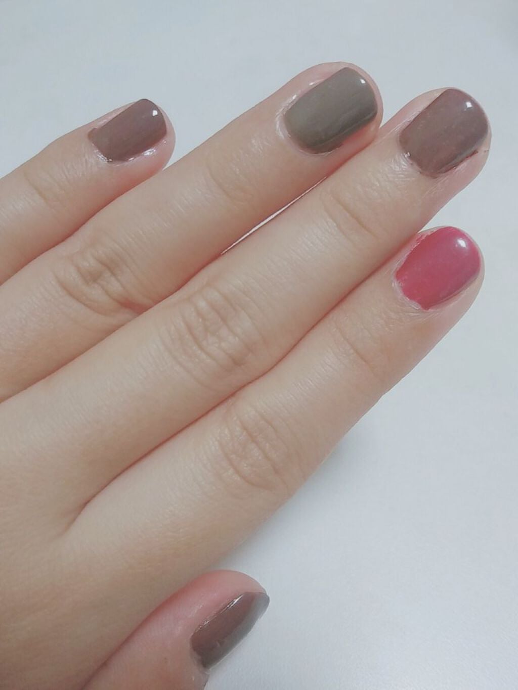 pa ベースコート ニュアンスベージュ/pa nail collective/ネイルベースコートを使ったクチコミ(4枚目)