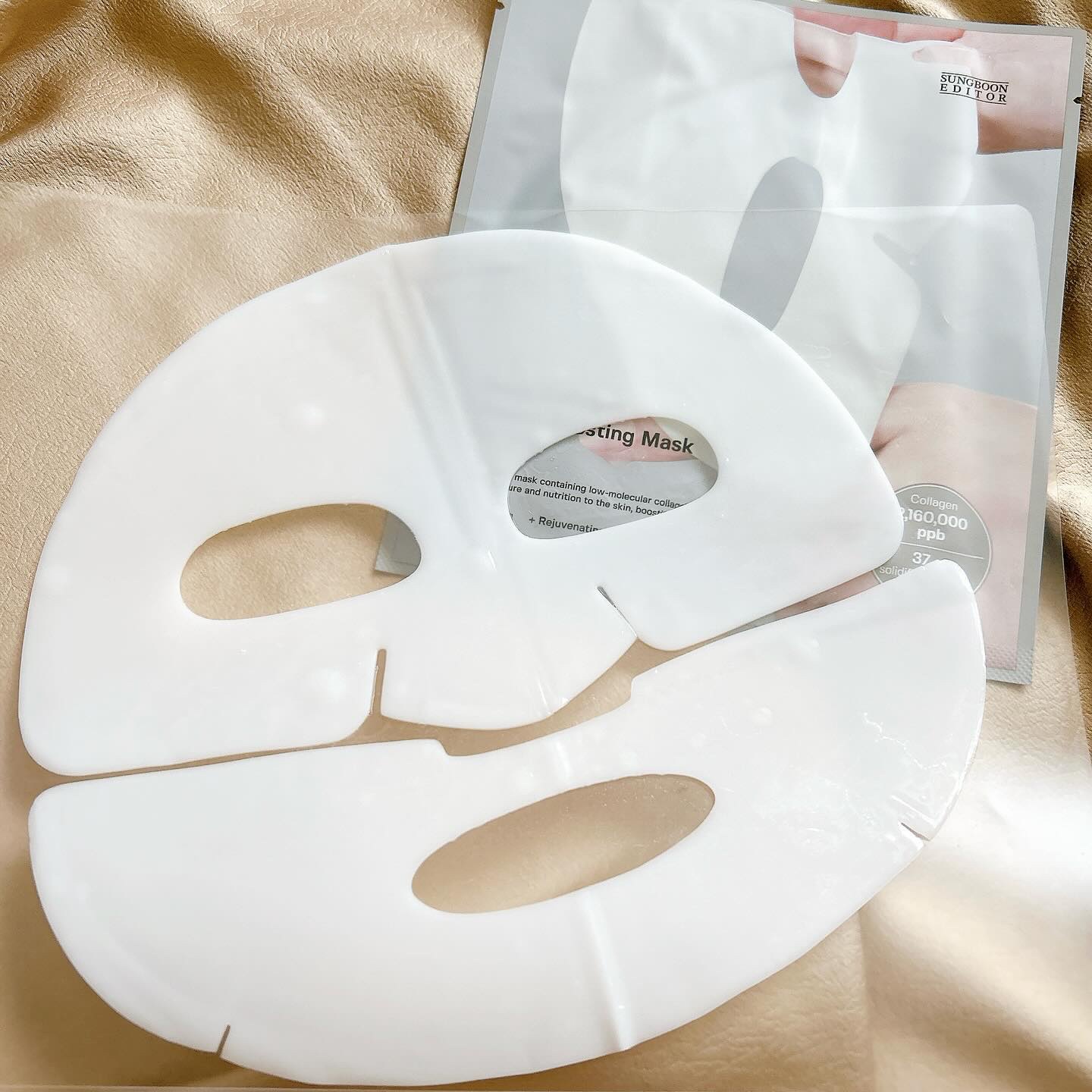 ディープコラーゲン/アンチリンクルリフティングマスク/SUNGBOON EDITOR（成分エディター）/シートマスク・パックを使ったクチコミ（3枚目）