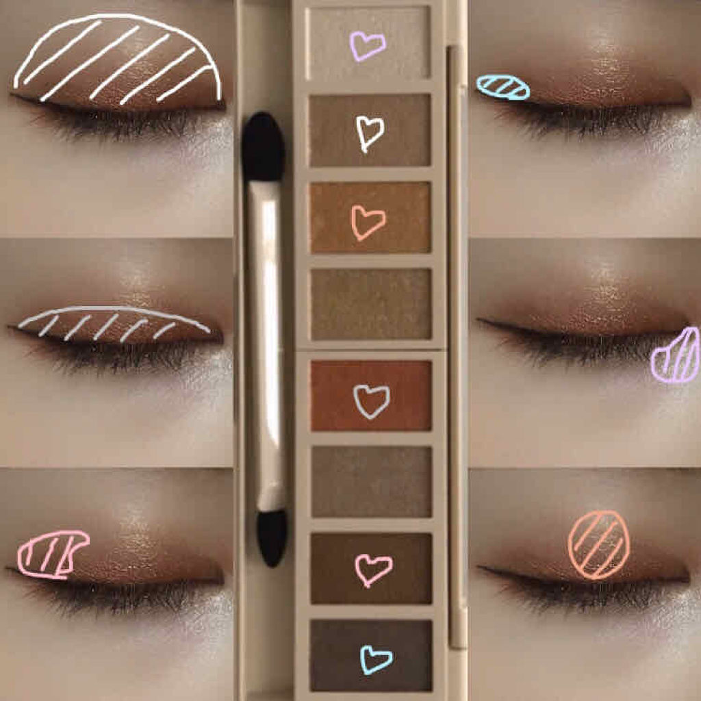 リシェ グラマラスモード アイパレット/Visée/アイシャドウパレットを使ったクチコミ（3枚目）