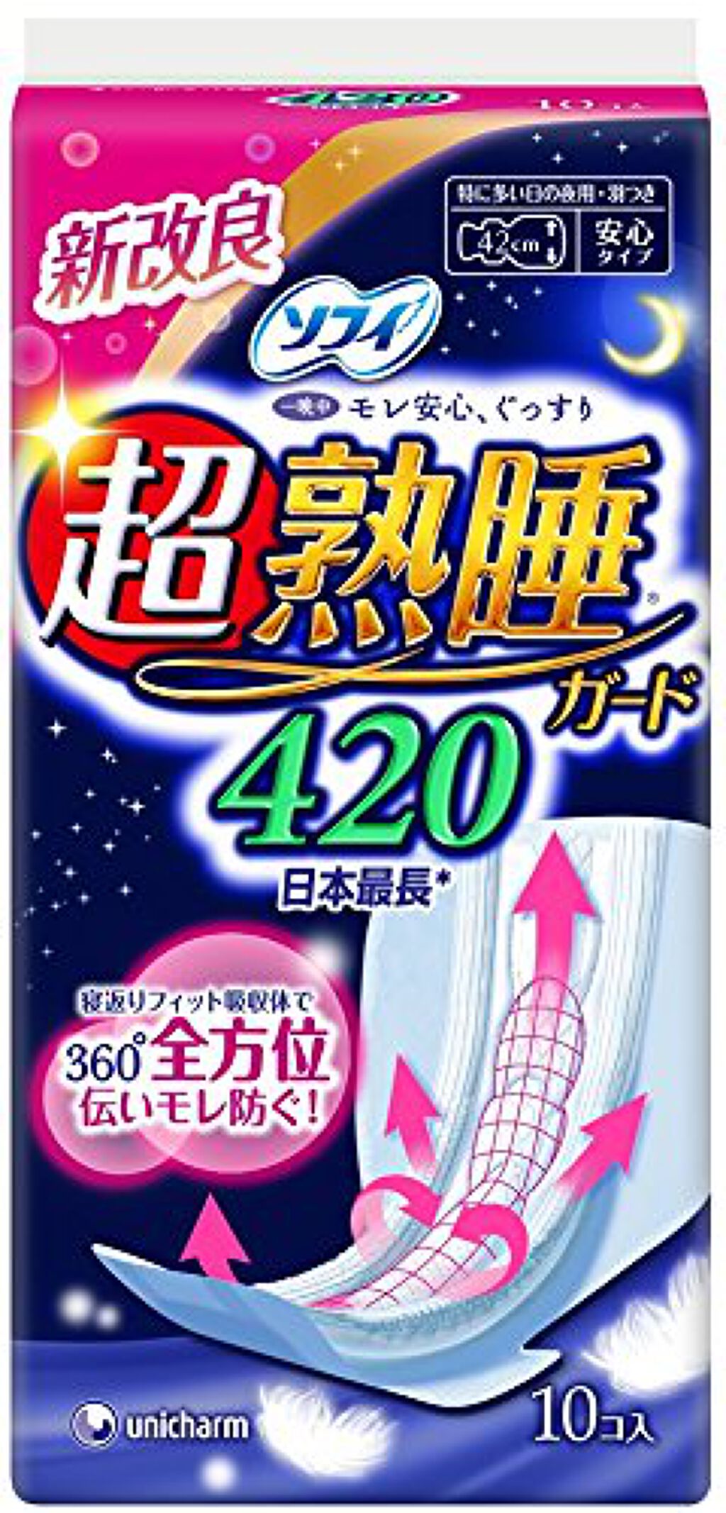 ソフィ 超熟睡 超熟睡ガード(R) 420