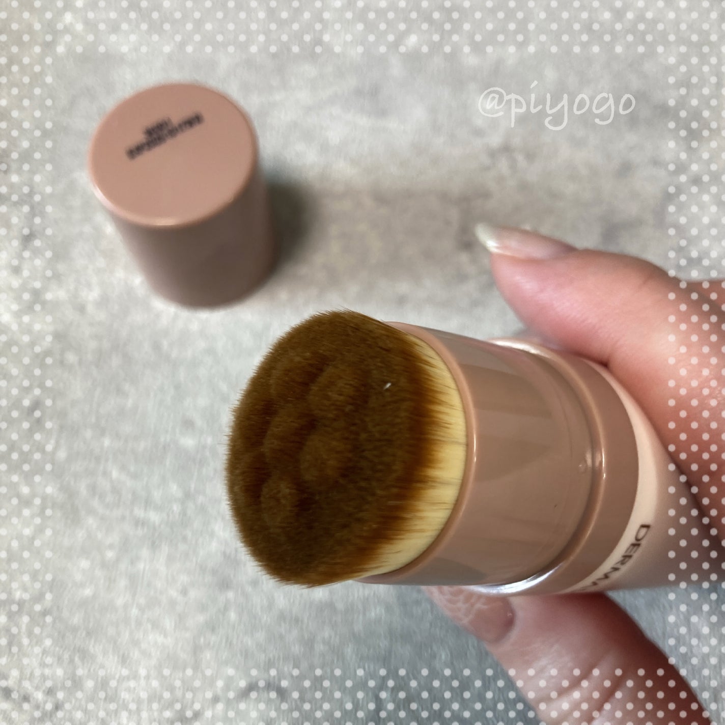 ヴィーガンナチュラルカバースティックファンデーション/DERMASHARE/その他ファンデーションを使ったクチコミ(3枚目)