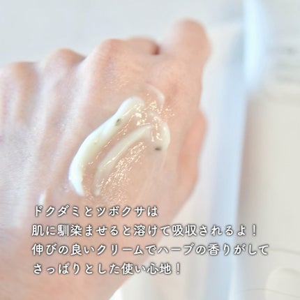 ハーブインフューズドカーミングクリーム/CHICHO/フェイスクリームを使ったクチコミ(6枚目)