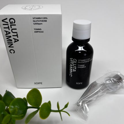 グルタ ビタミンC トーニング アンプル/IOPE/美容液を使ったクチコミ(2枚目)