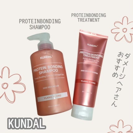 クンダル ダメージケア シャンプー/トリートメント/KUNDAL/市販シャンプーを使ったクチコミ(1枚目)