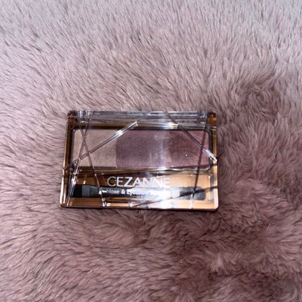 ノーズ&アイブロウパウダー/CEZANNE/パウダーアイブロウを使ったクチコミ(3枚目)
