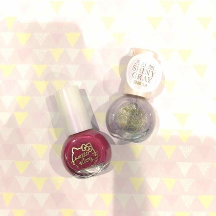 サンリオネイル/DAISO/マニキュアを使ったクチコミ(1枚目)