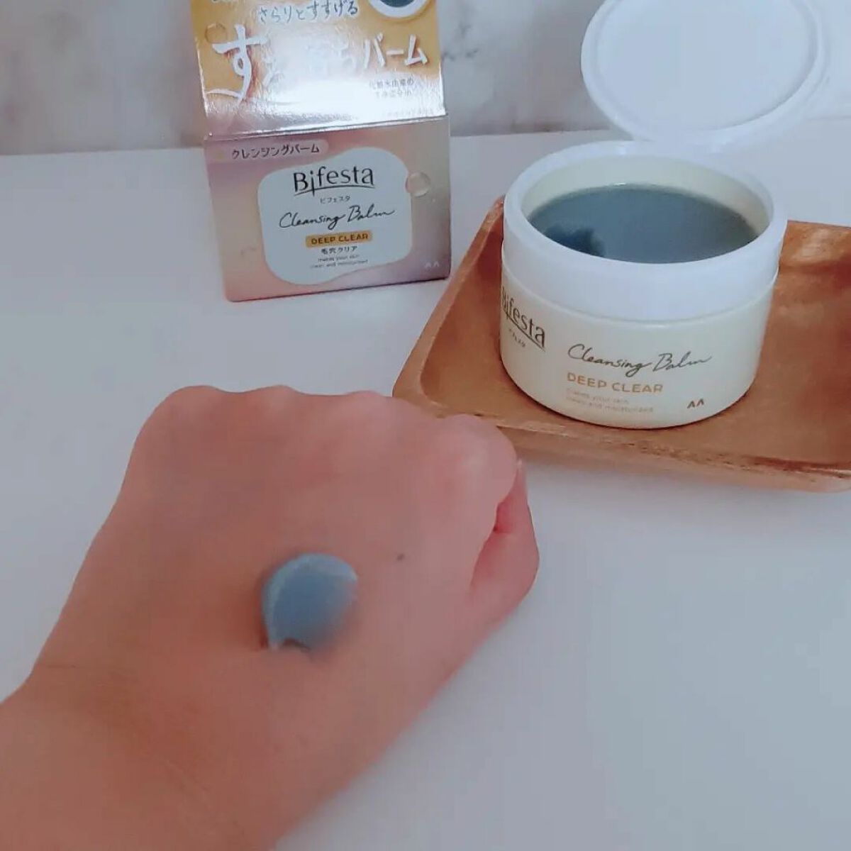 クレンジングバーム ディープクリア /ビフェスタ/クレンジングバームを使ったクチコミ(6枚目)