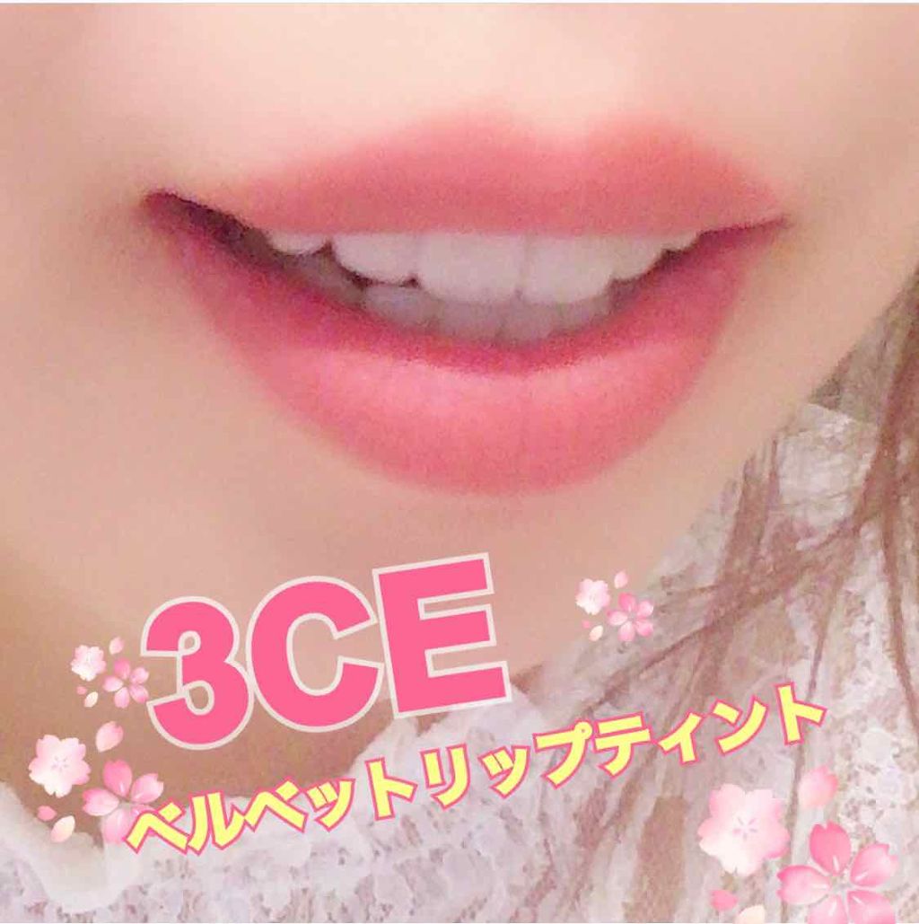 3CE ベルベット リップティント/3CE/リップティントを使ったクチコミ（1枚目）