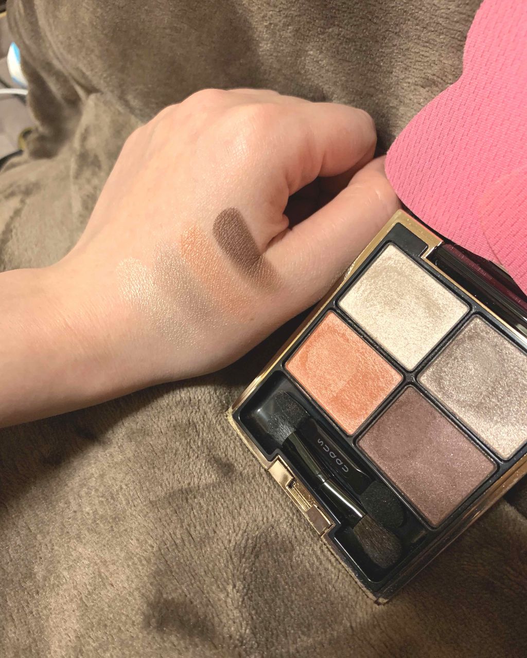 デザイニング カラー アイズ/SUQQU/アイシャドウパレットを使ったクチコミ(2枚目)