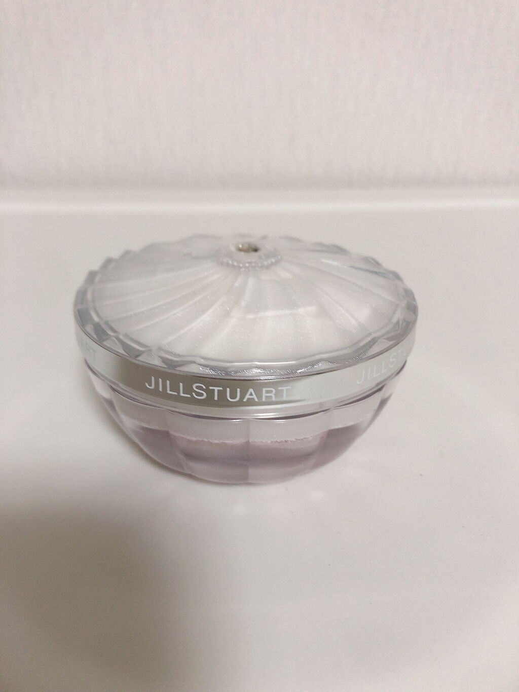 グロウインオイル ルースパウダー   02 lucent lavender /JILL STUART/ルースパウダーを使ったクチコミ（1枚目）