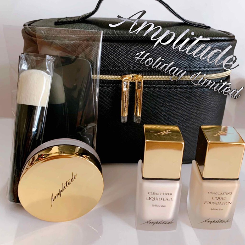 ベースメイクキット ホリデーリミテッド リキッド/Amplitude/メイクアップキットを使ったクチコミ（1枚目）