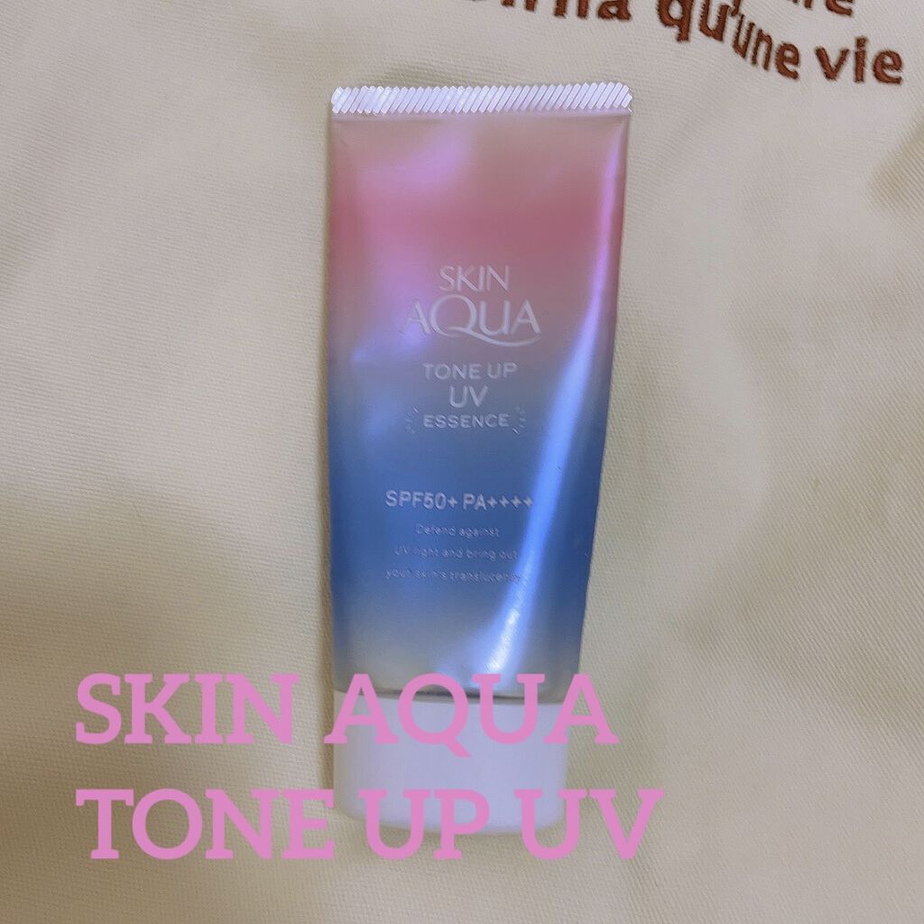 スキンアクア トーンアップUVエッセンス/スキンアクア/日焼け止めクリームを使ったクチコミ（1枚目）