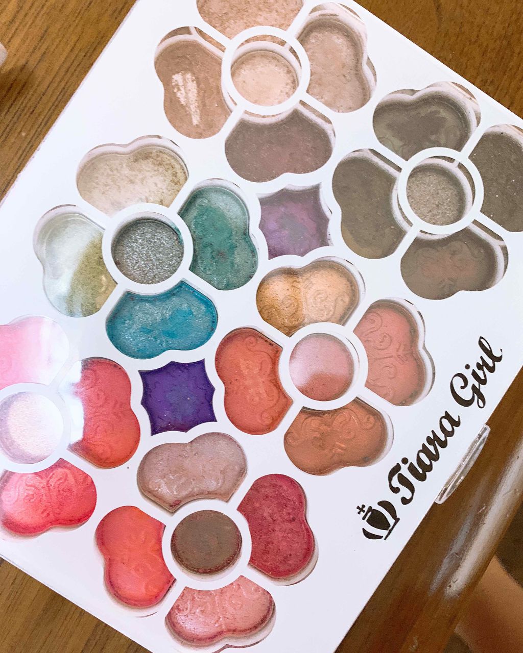 アイカラーパレット/ティアラガール/アイシャドウパレットを使ったクチコミ(1枚目)