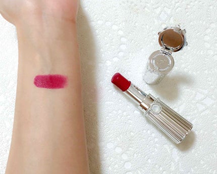 ジルスチュアート リップブロッサム ベルベット/JILL STUART/口紅を使ったクチコミ(2枚目)